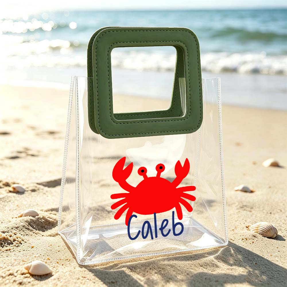 Personalized Kids Beach Party Favor Bags | CWBeach259