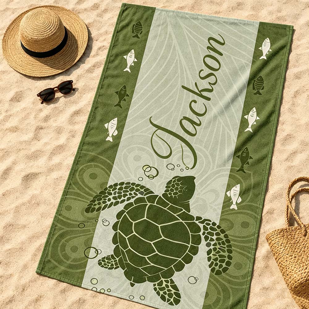 Personalized Lovely Kid Towel for Summer & Beach | CWTowel199