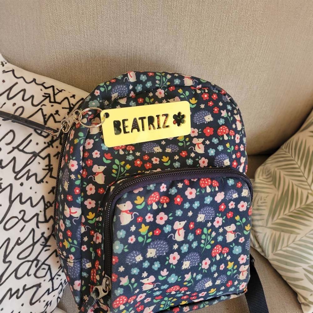 Personalized 3D Printed Back To School Bag Tag | CWGift84