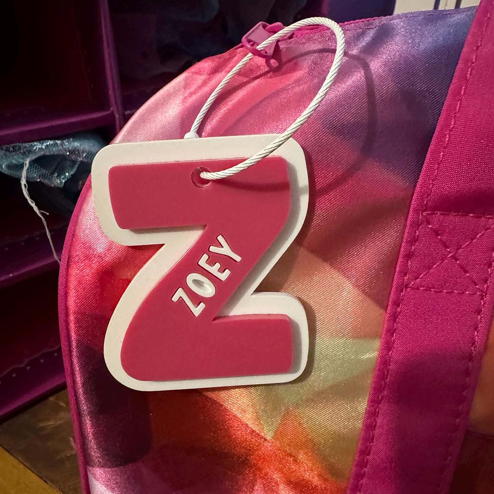 Personalized 3D Printed Backpack Name Tag | CWGift90