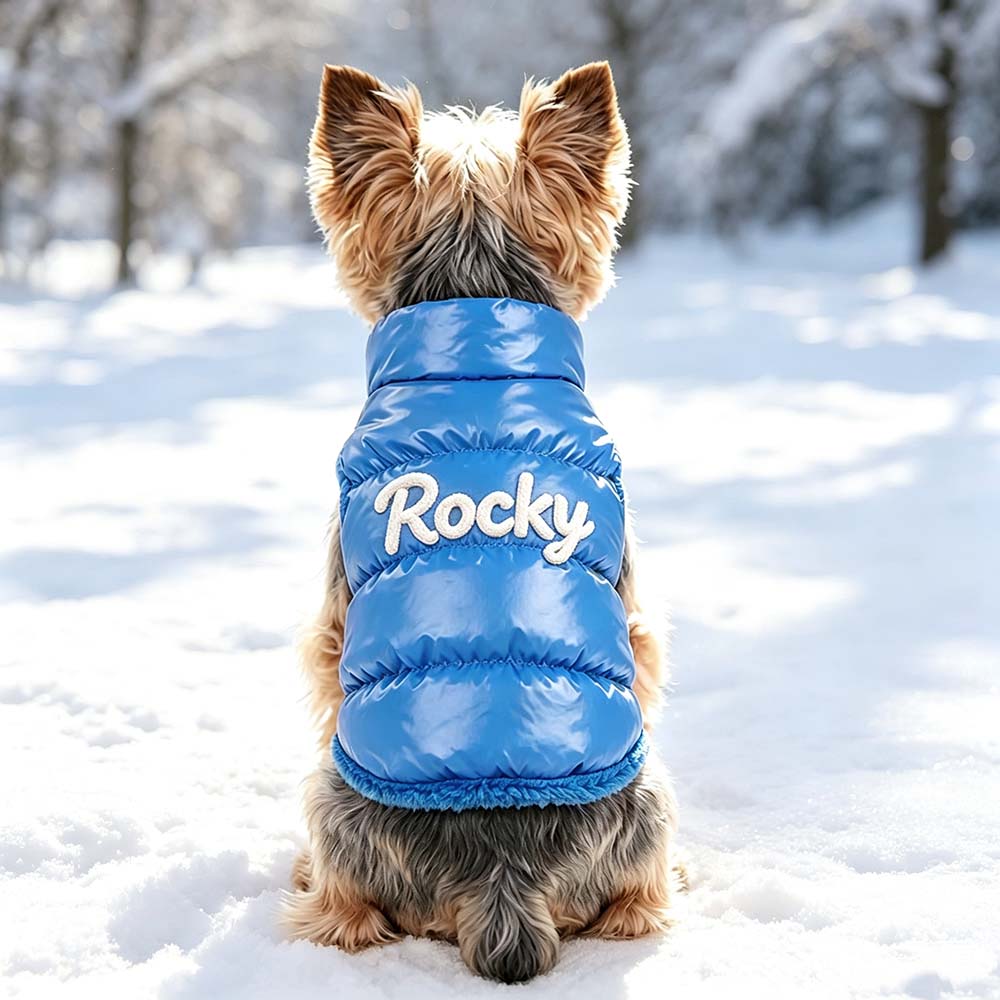 Personalized Pets Winter Warm Windproof Jacket | BKPet572
