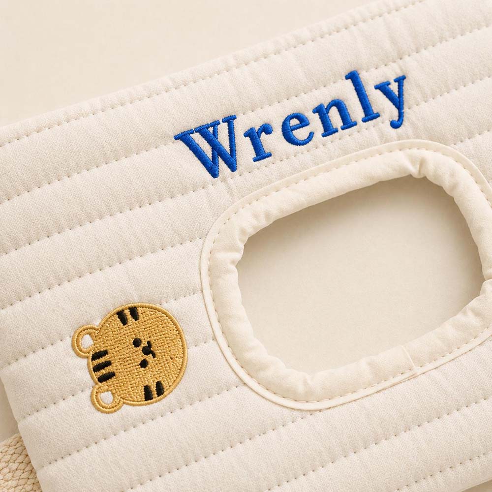 Personalized Embroidered Quilted Baby Wipe Pouch | CWBaby530