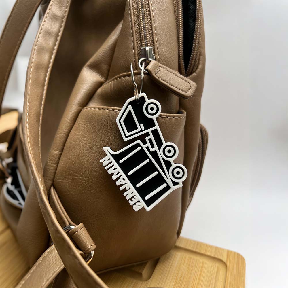 Personalized 3D Printed Backpack Name Tag With Diverse Styles | CWGift106