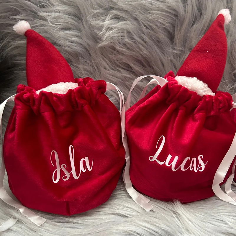 Personalized 6*8 inches Christmas Gift Bag | MCGift42