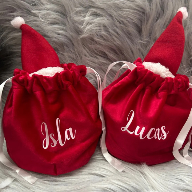 Personalized 6*8 inches Christmas Gift Bag | MCGift42