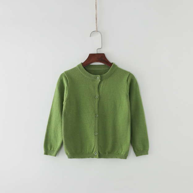 Personalized Hand Embroidered Kids Cardigan | CWBaby289