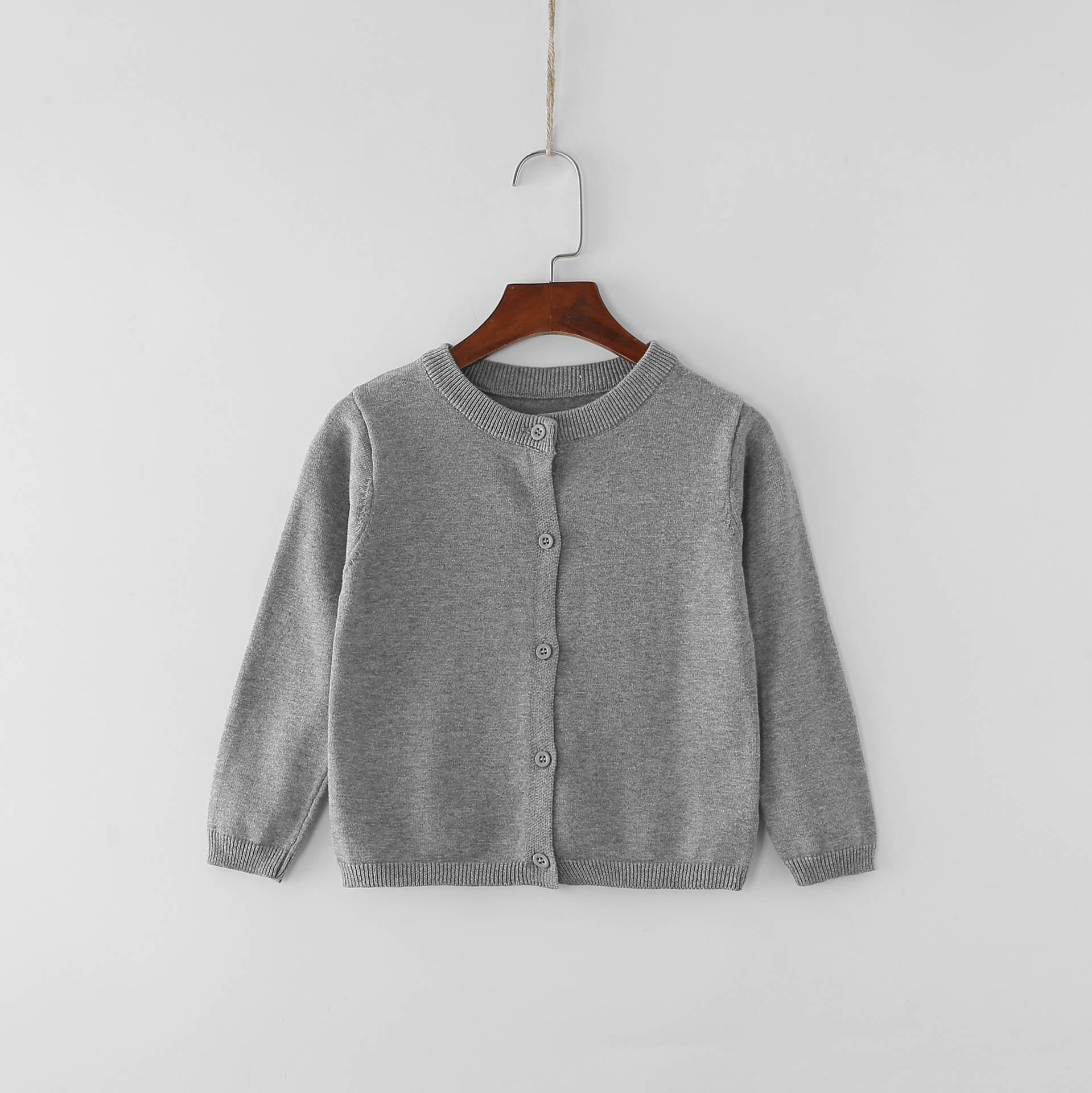Personalized Hand Embroidered Kids Cardigan | CWBaby289