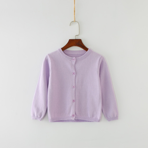 Personalized Hand Embroidered Kids Cardigan | CWBaby289