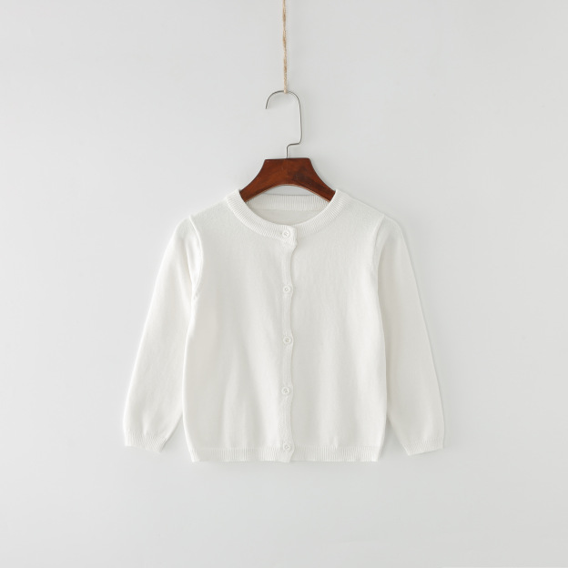 Personalized Hand Embroidered Kids Cardigan | CWBaby289