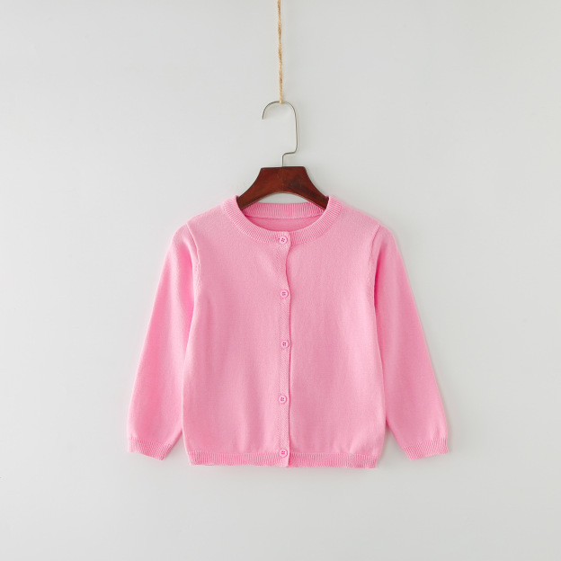 Personalized Hand Embroidered Kids Cardigan | CWBaby289