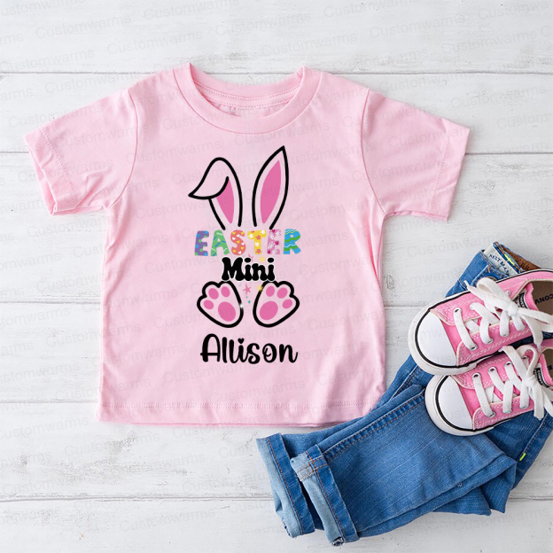 Personalized Family Happy Easter Matching Shirt | CWEaster55