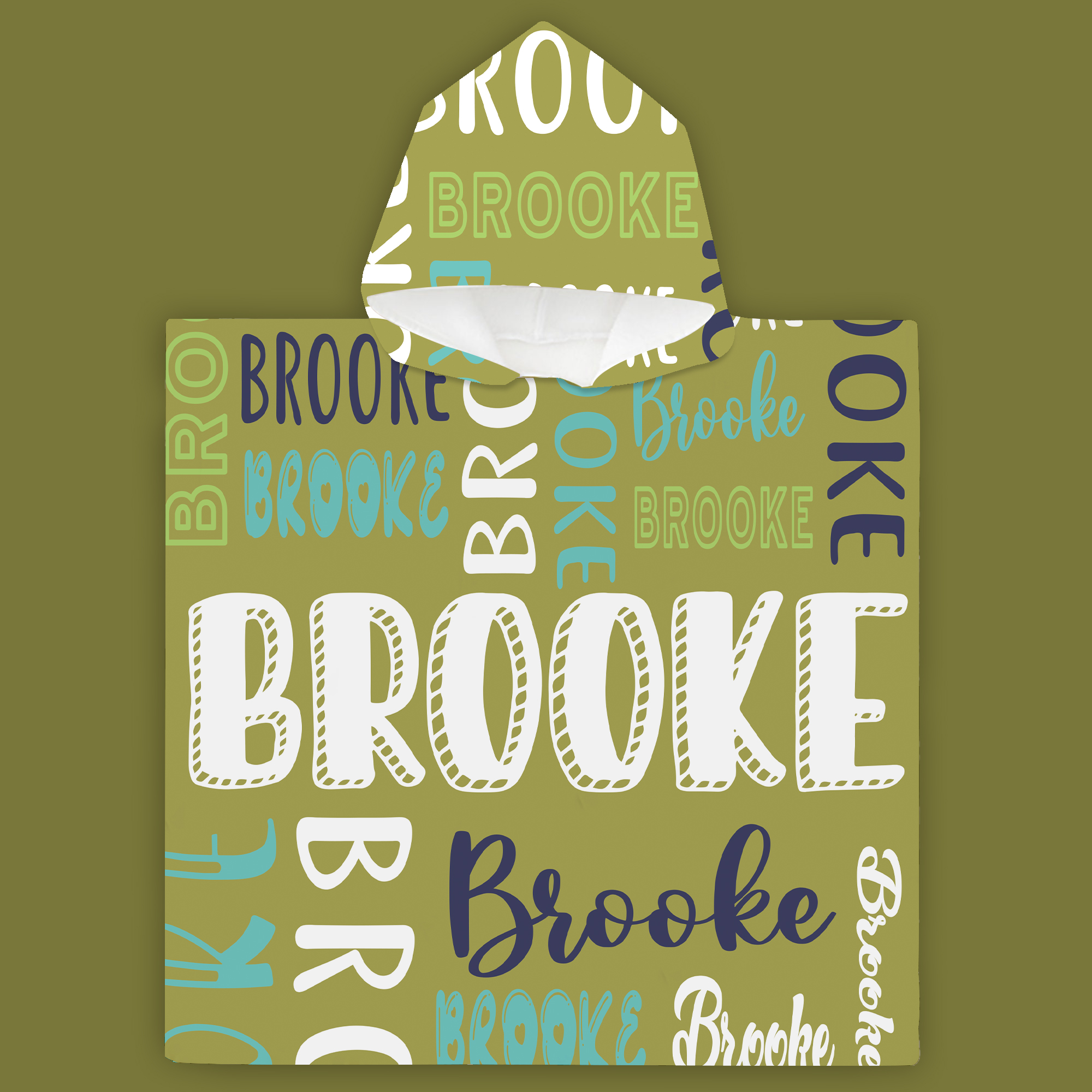 Personalized Hooded Beach Towel for Summer & Beach | CWHTowel22