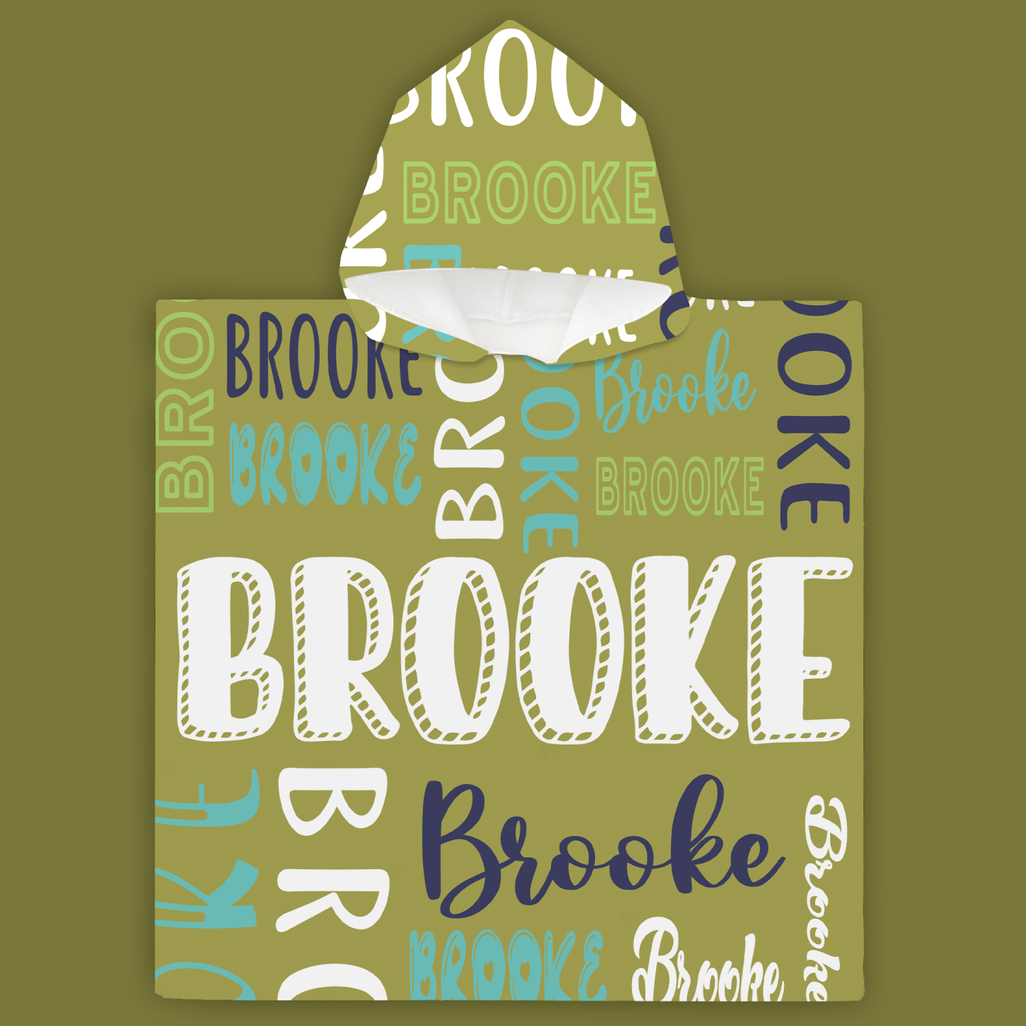 Personalized Hooded Beach Towel for Summer & Beach | CWHTowel22