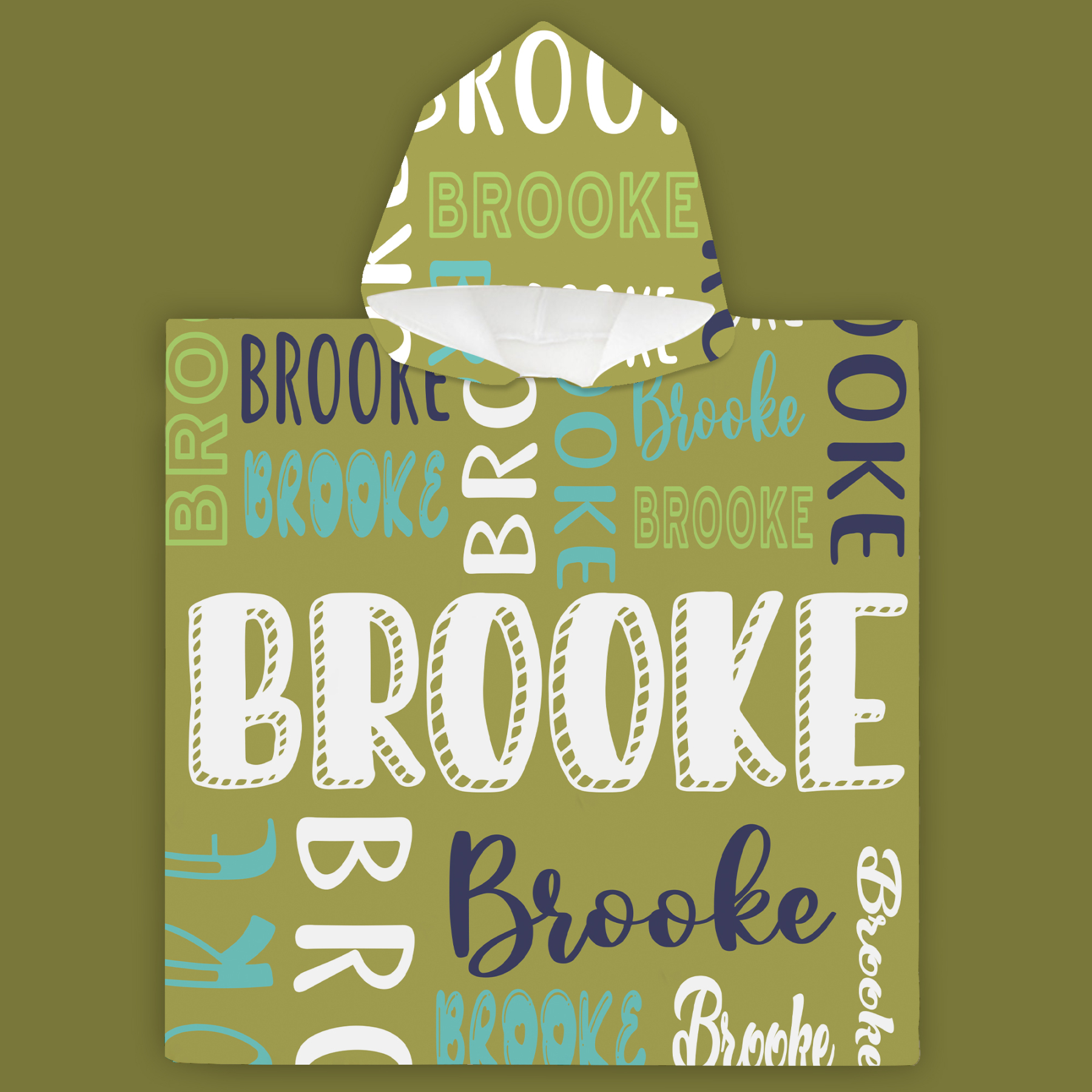 Personalized Hooded Beach Towel for Summer & Beach | CWHTowel22