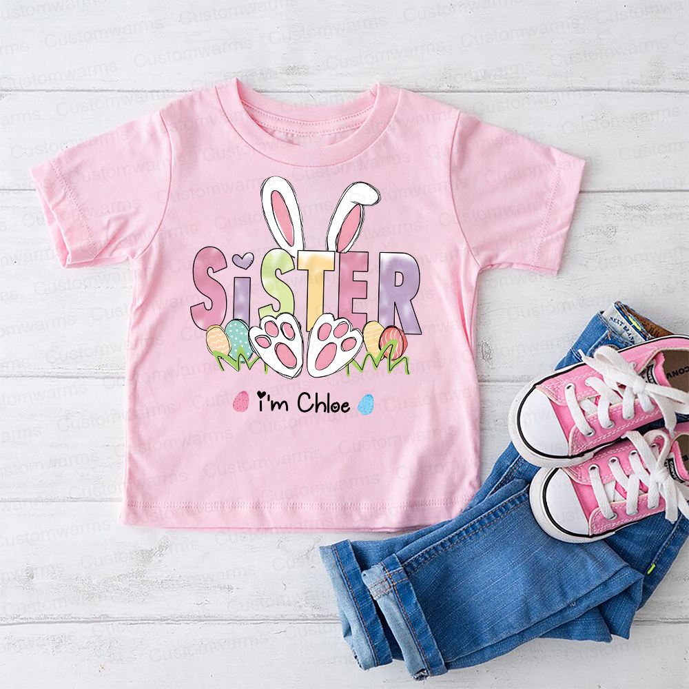 Personalized Family Happy Easter Matching Shirt | CWEaster64