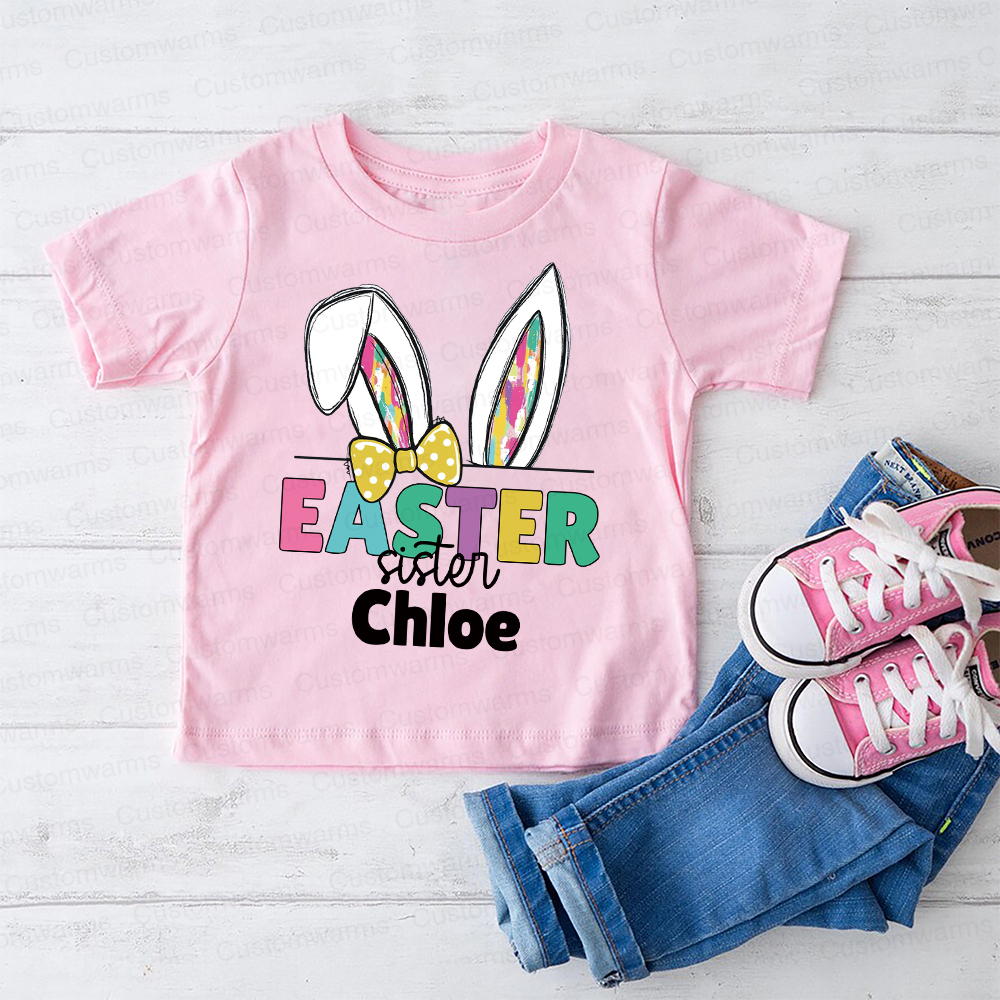 Personalized Family Happy Easter Matching Shirt | CWEaster67
