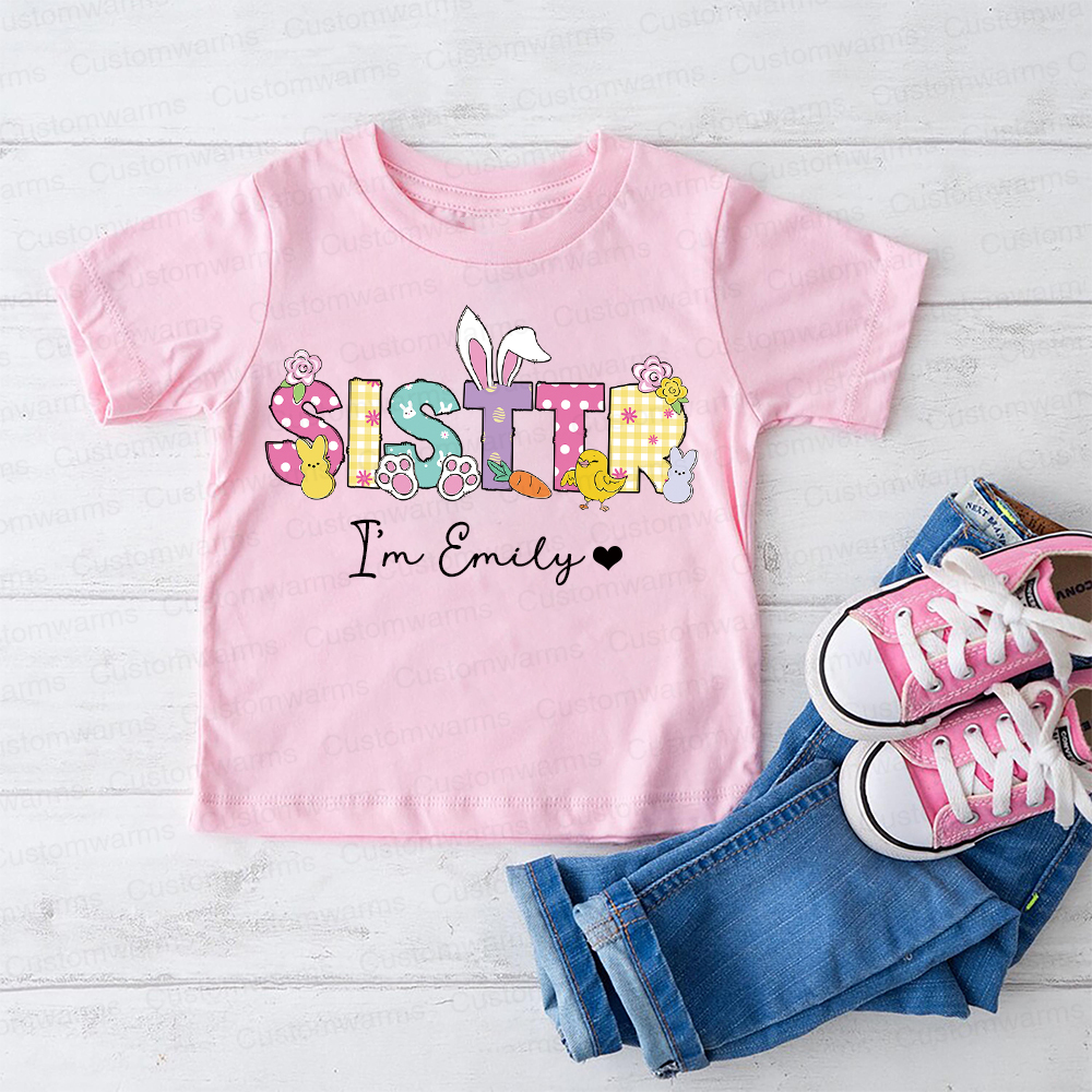 Personalized Family Happy Easter Matching Shirt | CWEaster73