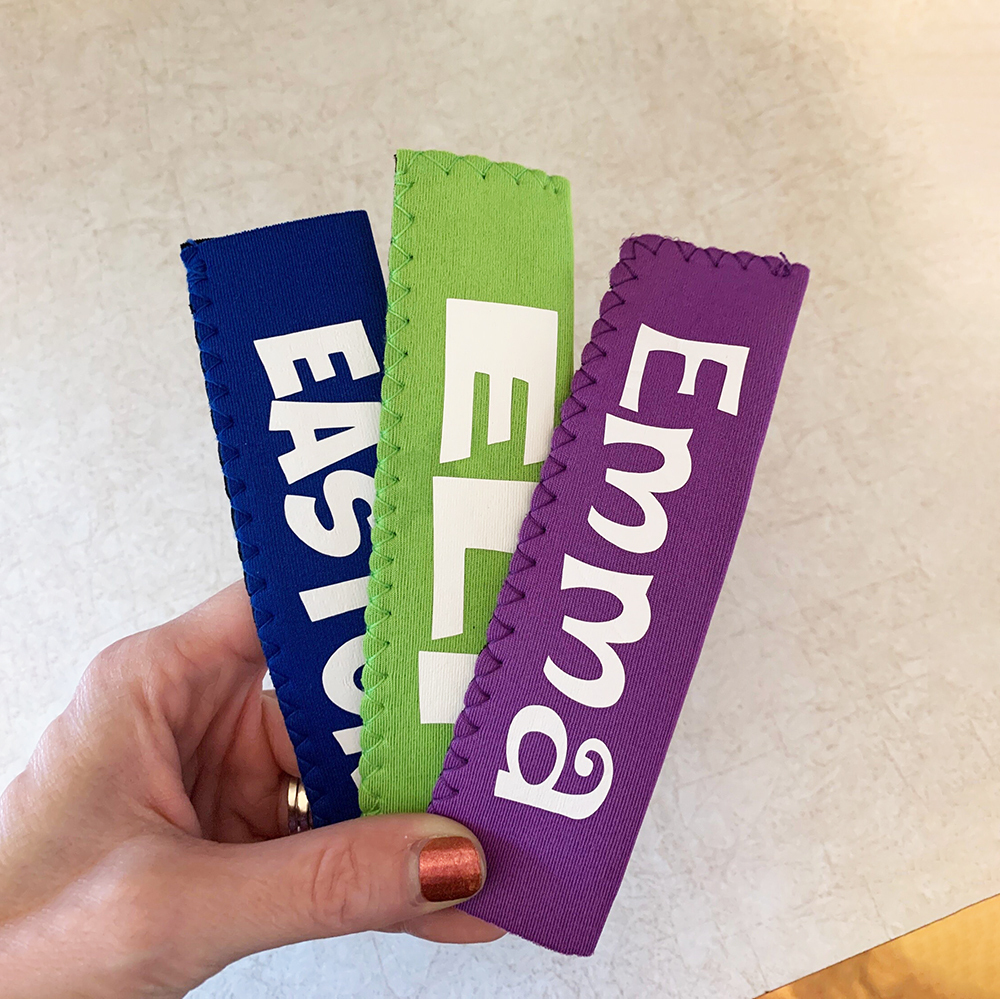 Personalized Icy Frozen Yogurt Popsicle Holder | CWBeach180