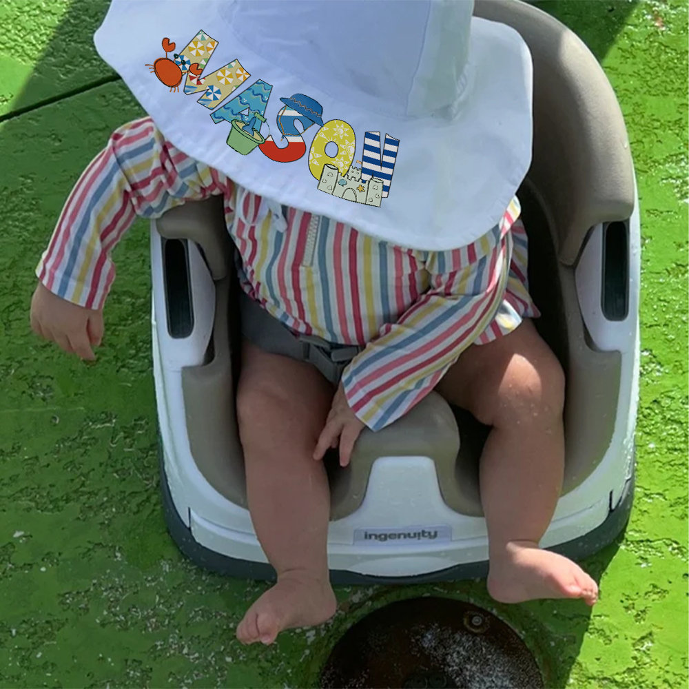 Personalized Cute Design Summer Bucket Hat for Comfort & Unique | CWBeach190