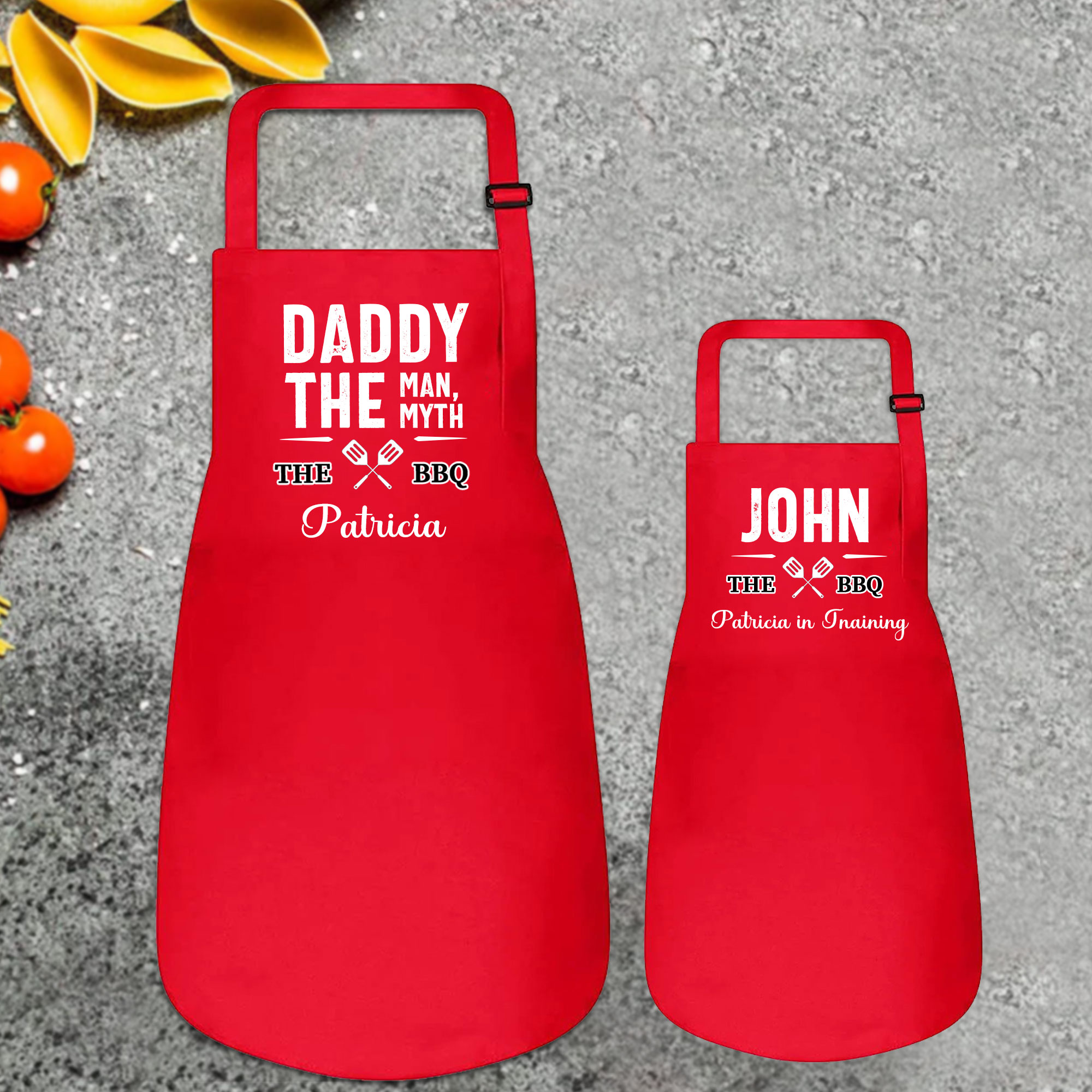 Personalised Multifunctional Waterproof Matching Family Apron | Apron31