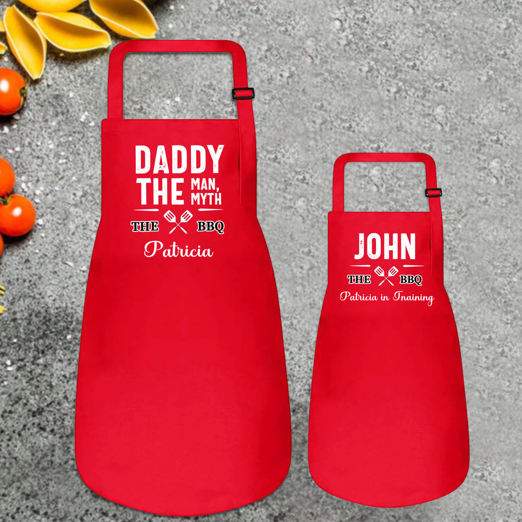 Personalised Multifunctional Waterproof Matching Family Apron | Apron31