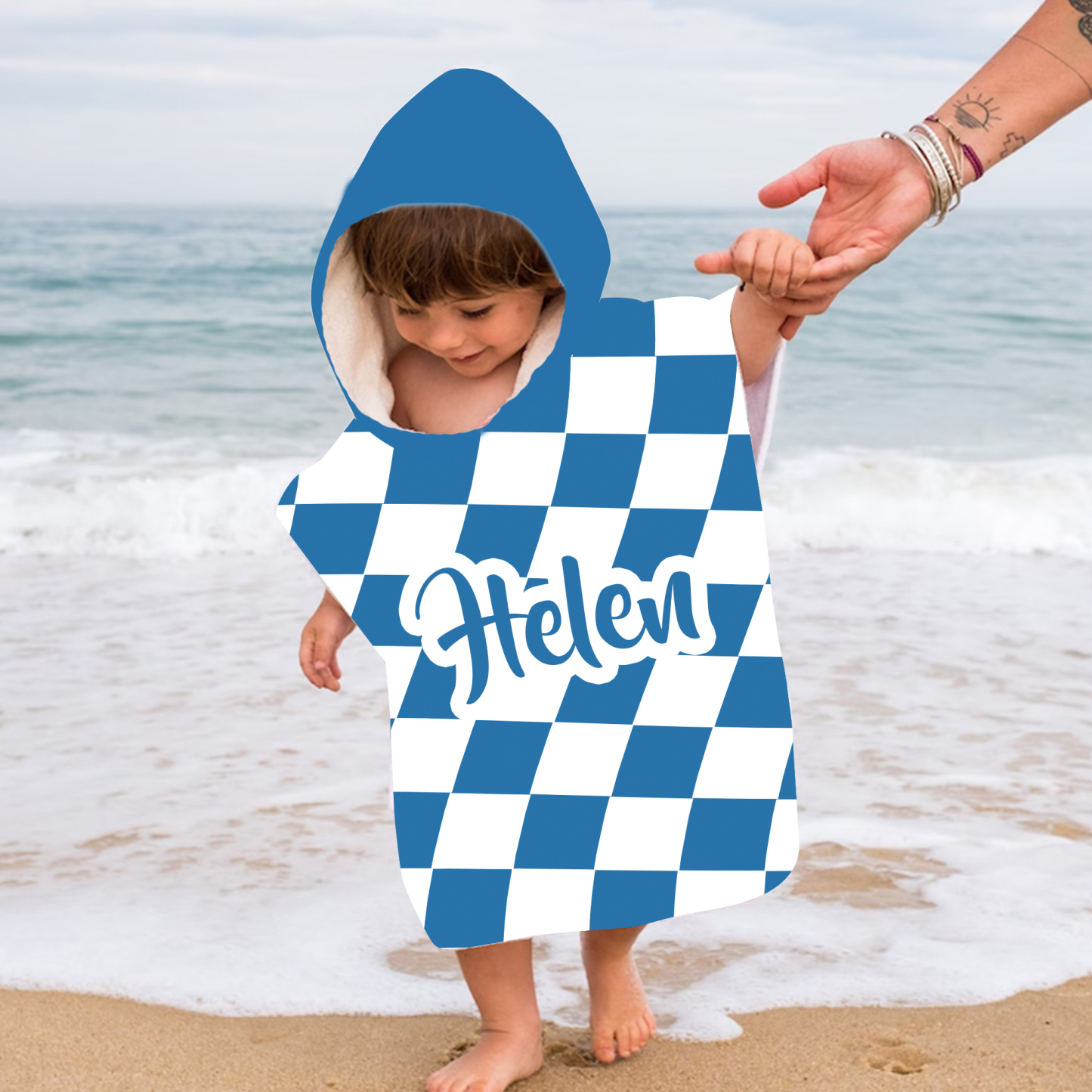 Personalized Hooded Beach Towel for Summer & Beach | CWHTowel41