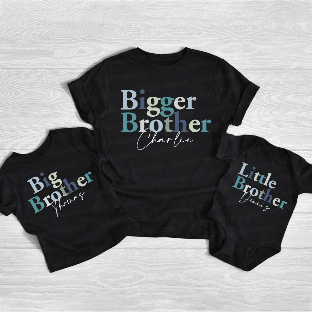Personalized Matching Sibling Shirts | CWSibling01