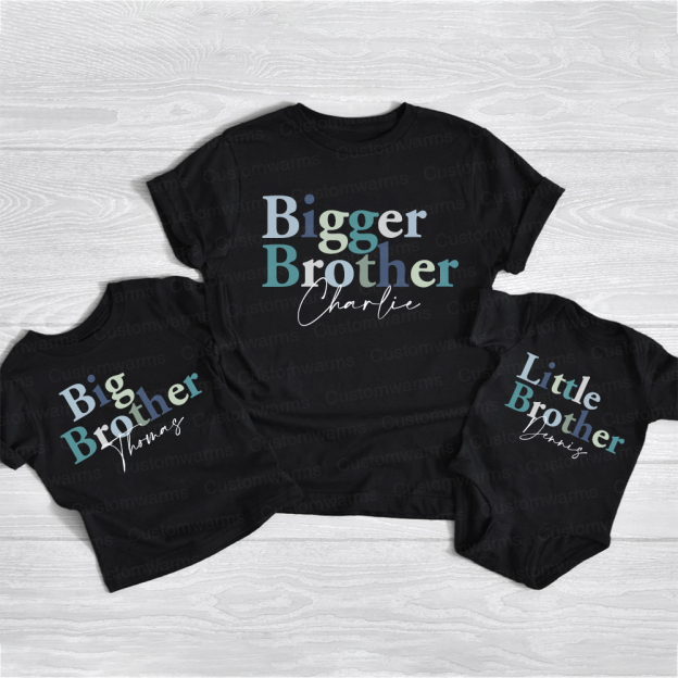 Personalized Matching Sibling Shirts | CWSibling01