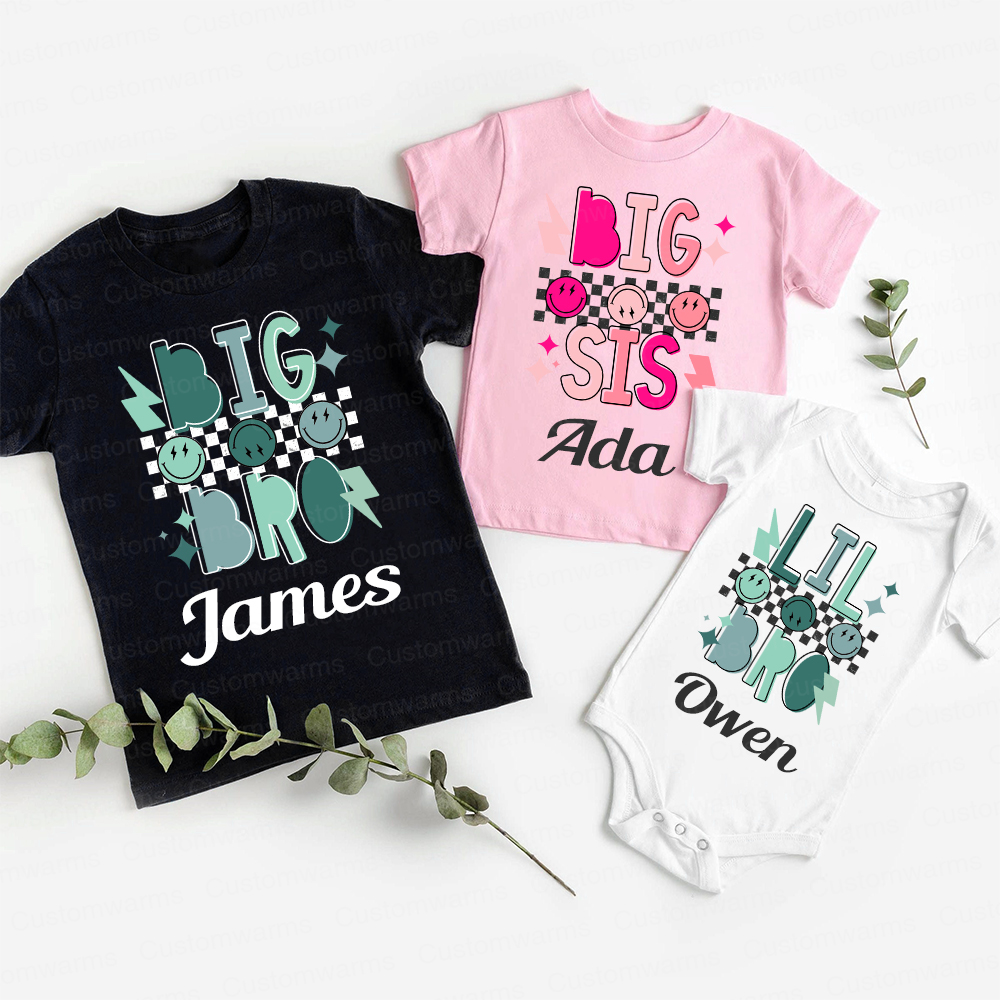 Personalized Matching Sibling Shirts | CWSibling03