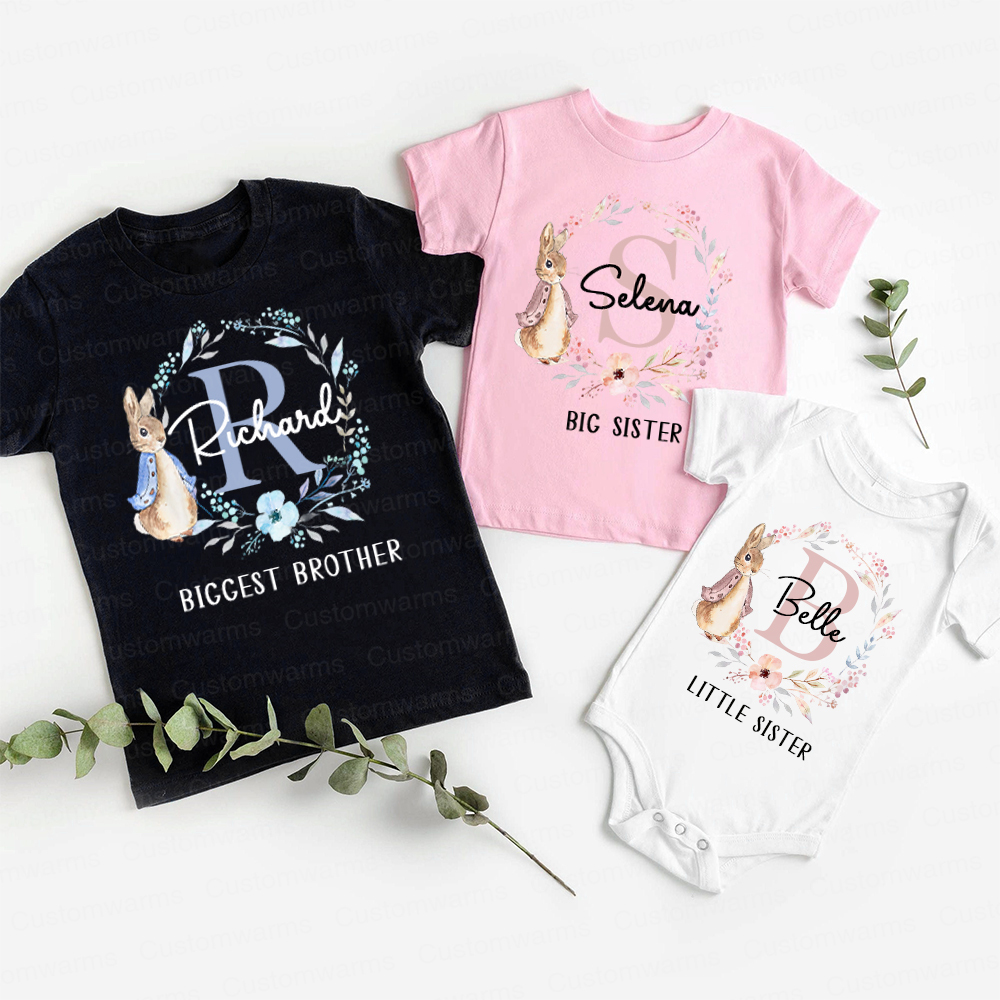 Personalized Matching Sibling Shirts | CWSibling05