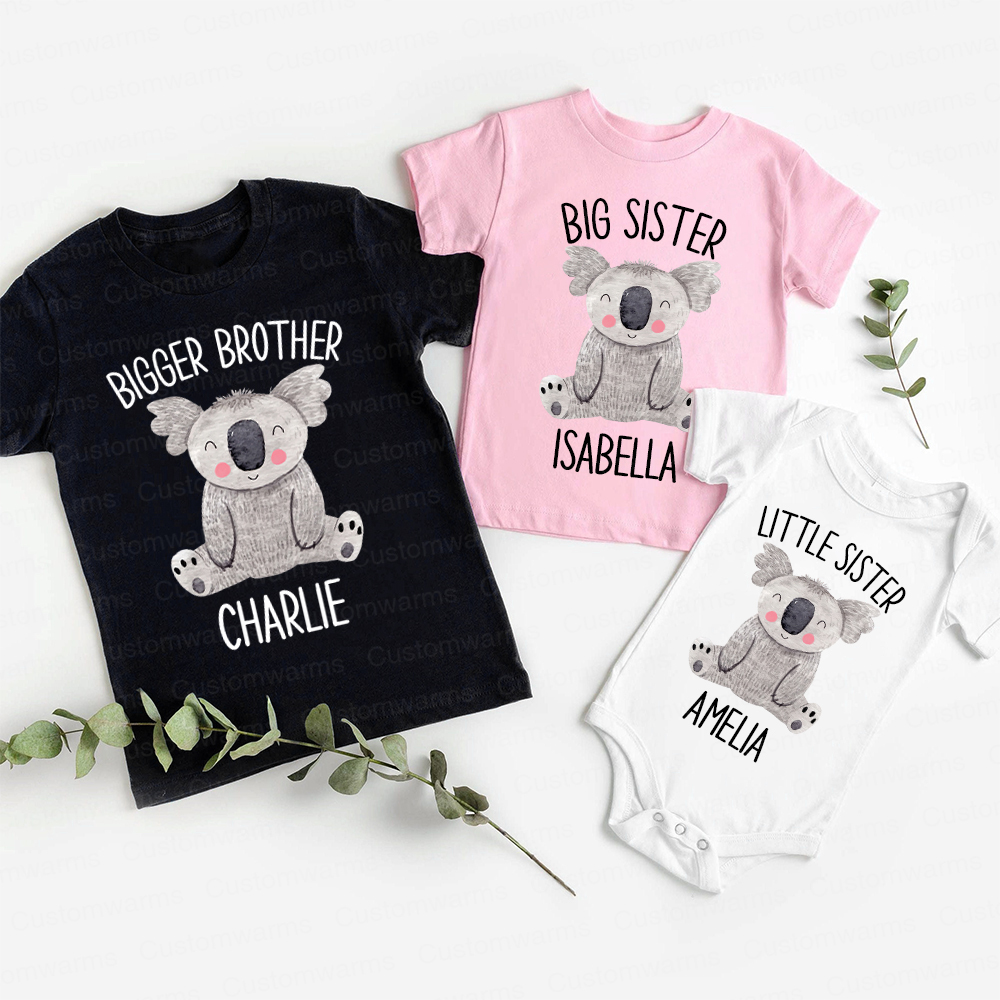 Personalized Matching Sibling Shirts | CWSibling07