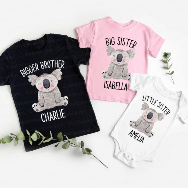 Personalized Matching Sibling Shirts | CWSibling07