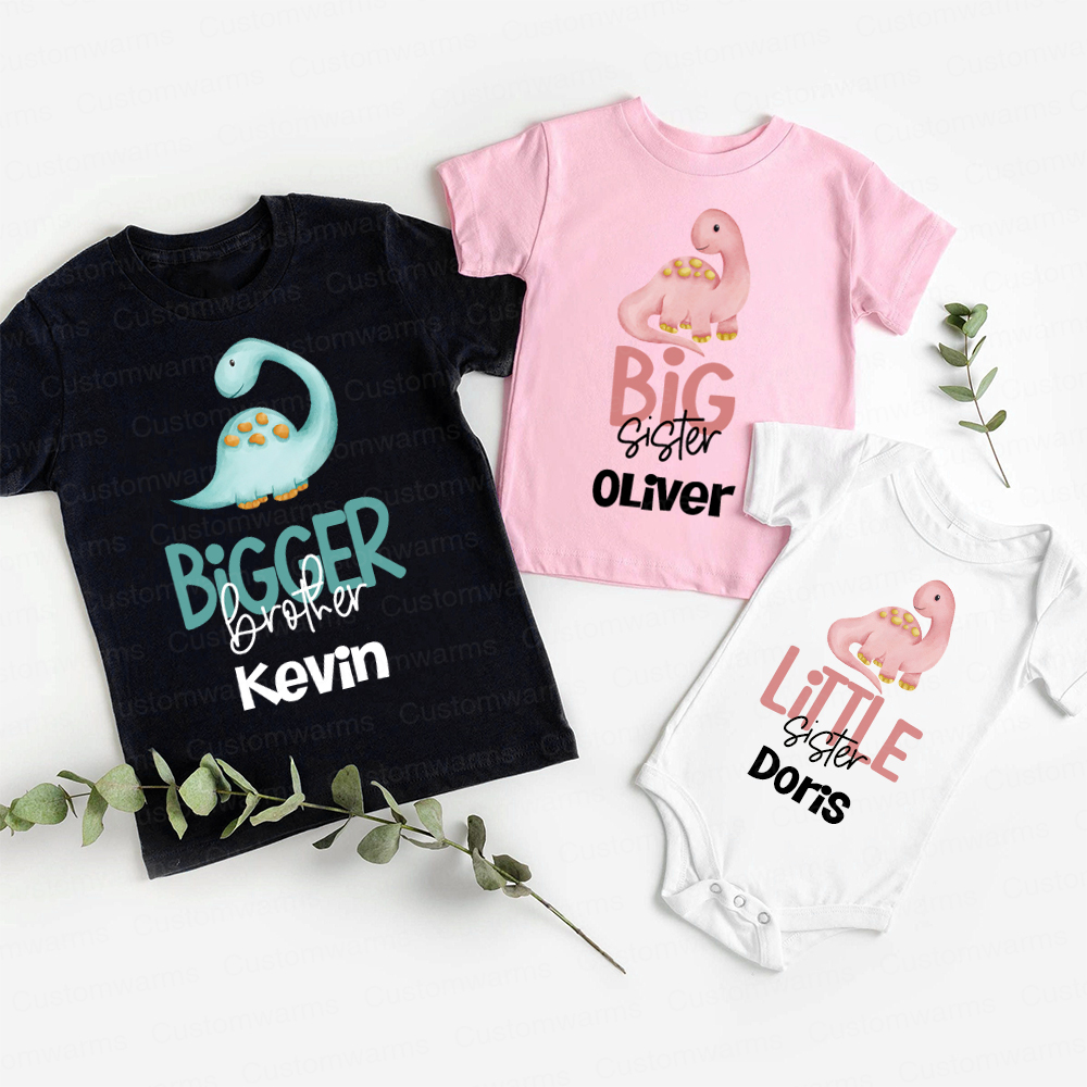 Personalized Matching Sibling Shirts | CWSibling08