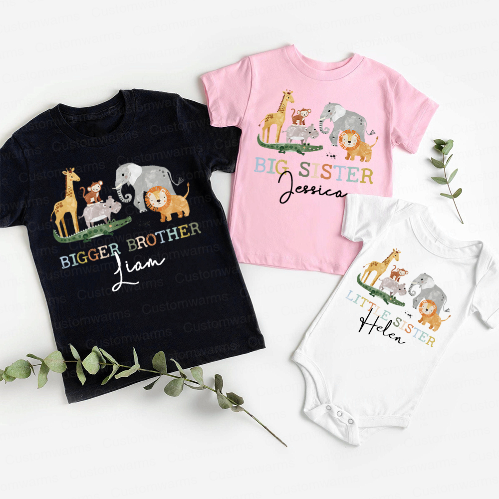 Personalized Matching Sibling Shirts | CWSibling12