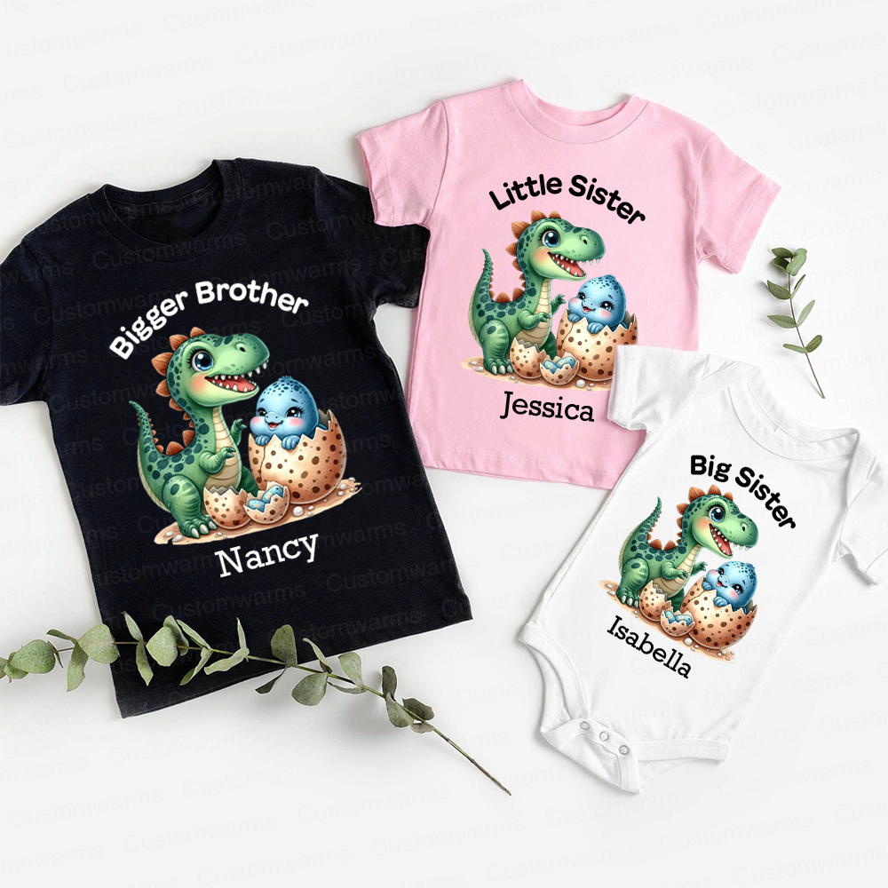 Personalized Matching Sibling Shirts | CWSibling13