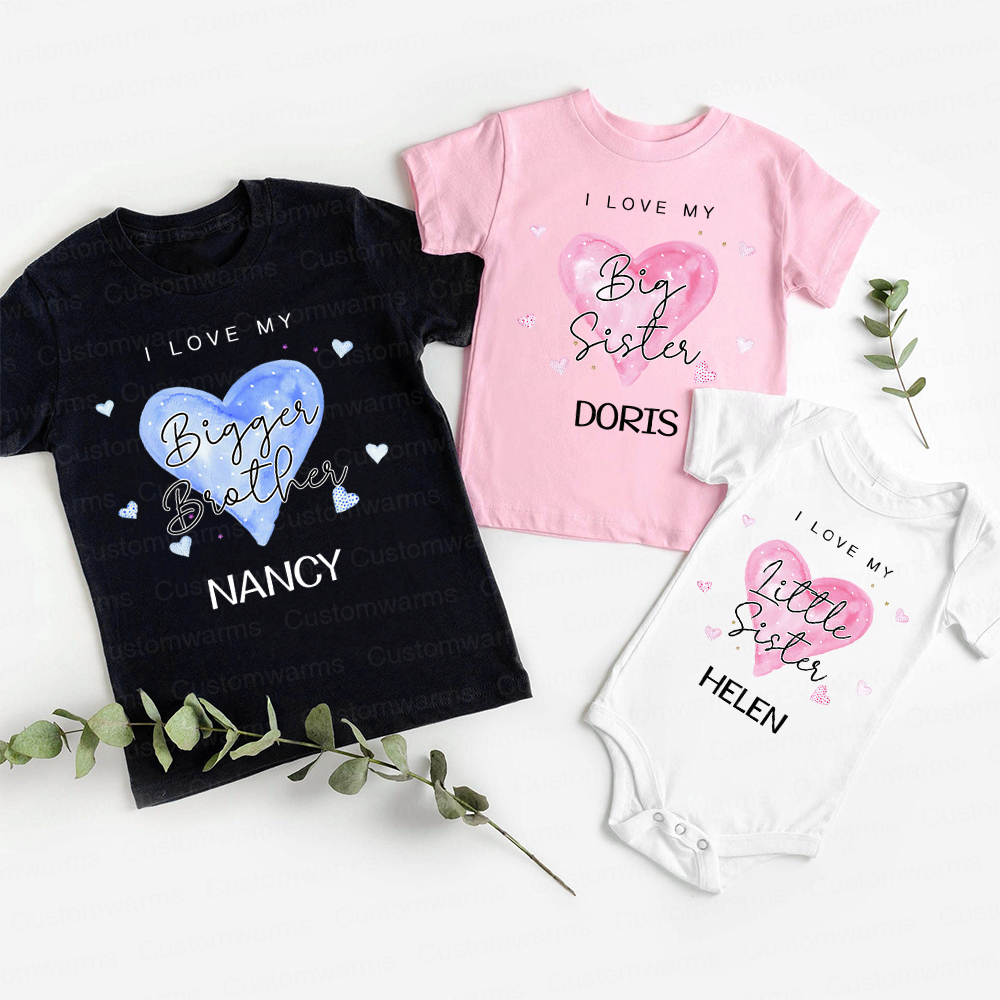 Personalized Matching Sibling Shirts | CWSibling16