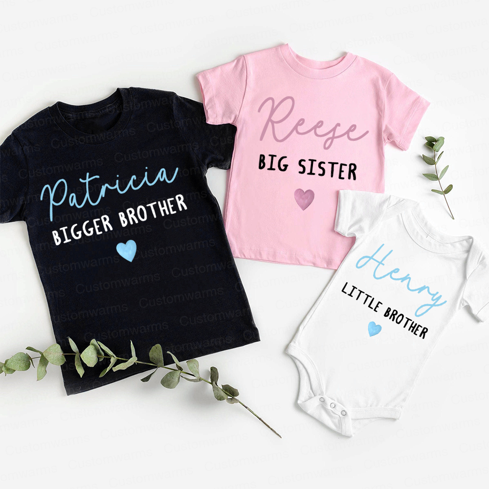 Personalized Matching Sibling Shirts | CWSibling18