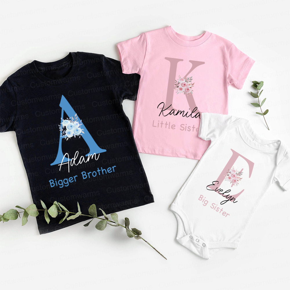 Personalized Matching Sibling Shirts | CWSibling19