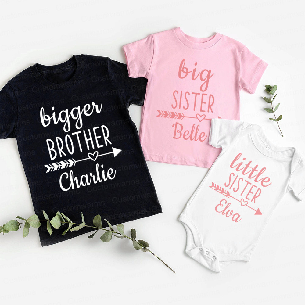 Personalized Matching Sibling Shirts | CWSibling25