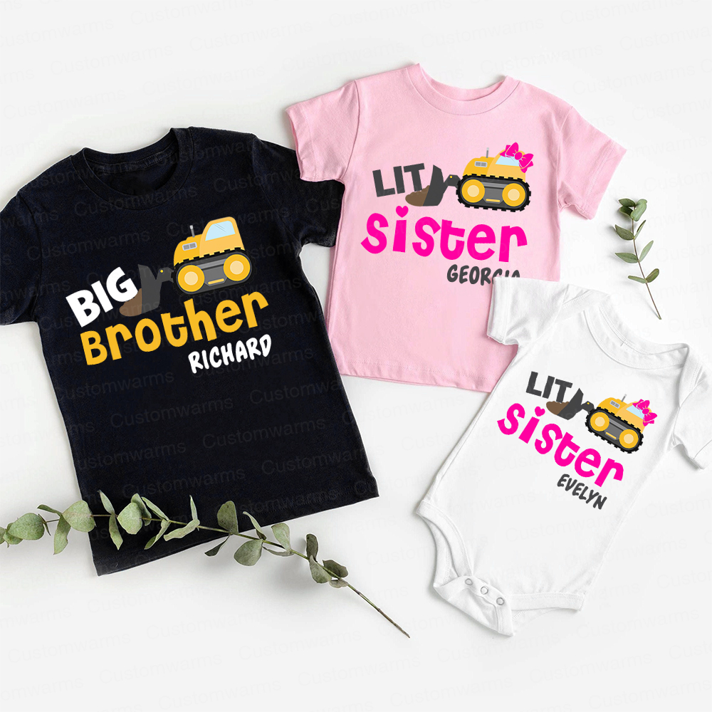 Personalized Matching Sibling Shirts | CWSibling26