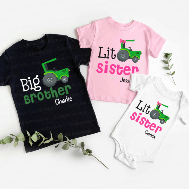 Personalized Matching Sibling Shirts | CWSibling27
