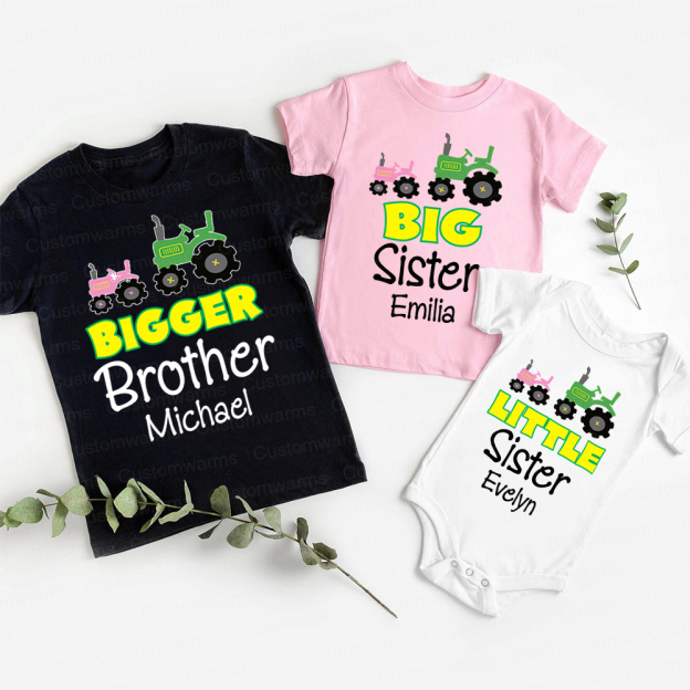 Personalized Matching Sibling Shirts | CWSibling28