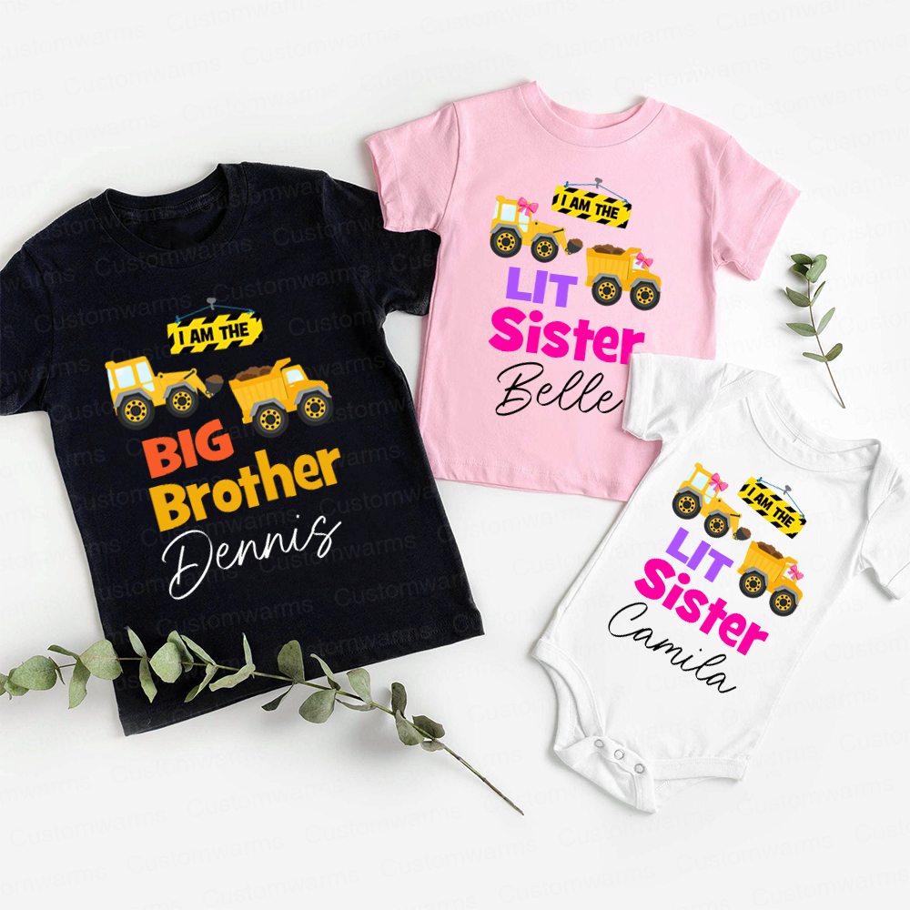 Personalized Matching Sibling Shirts | CWSibling29