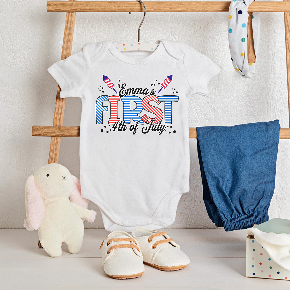 Personalized 4th of July Independence Day Shirts | CWBaby234