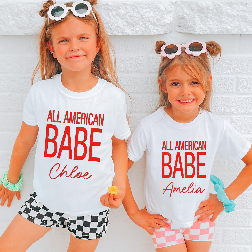 Personalized 4th of July Independence Day Shirts | CWBaby243