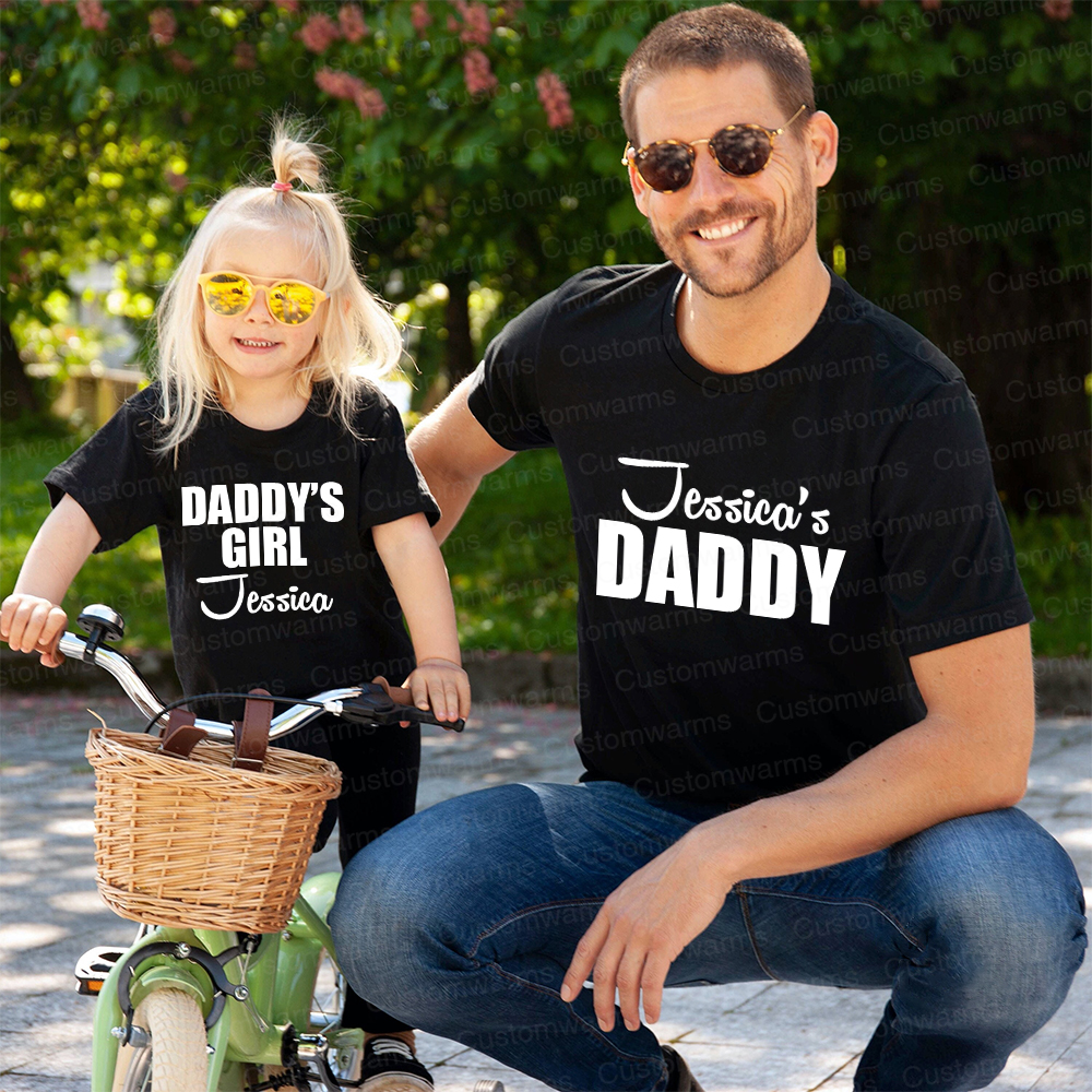 Personalized First Father's Day Daddy and Me Outfit | CWFamily113