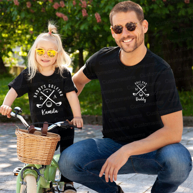 Personalized First Father's Day Daddy and Me Outfit | CWFamily115