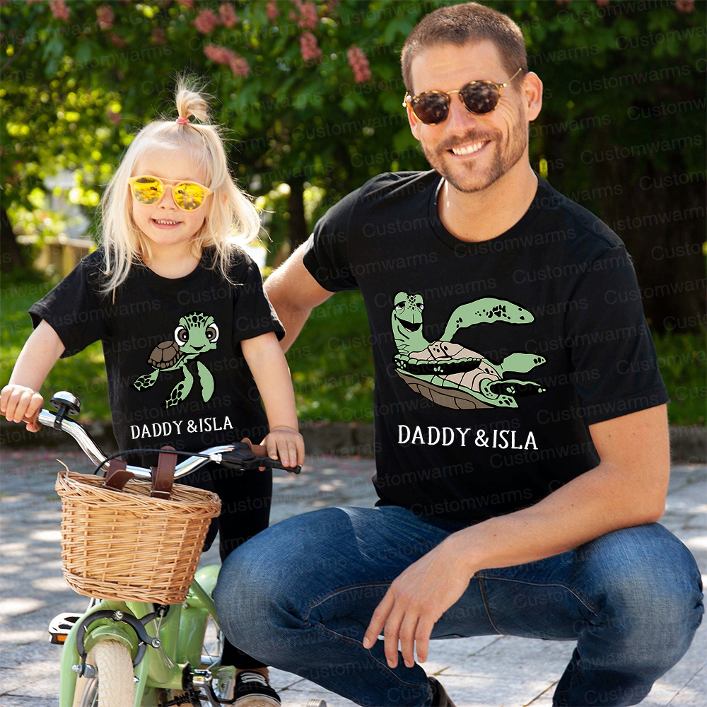 Personalized First Father's Day Daddy and Me Outfit | CWFamily117