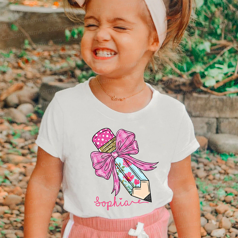 Personalized First Day Of Back To School Shirt | CWSchool15