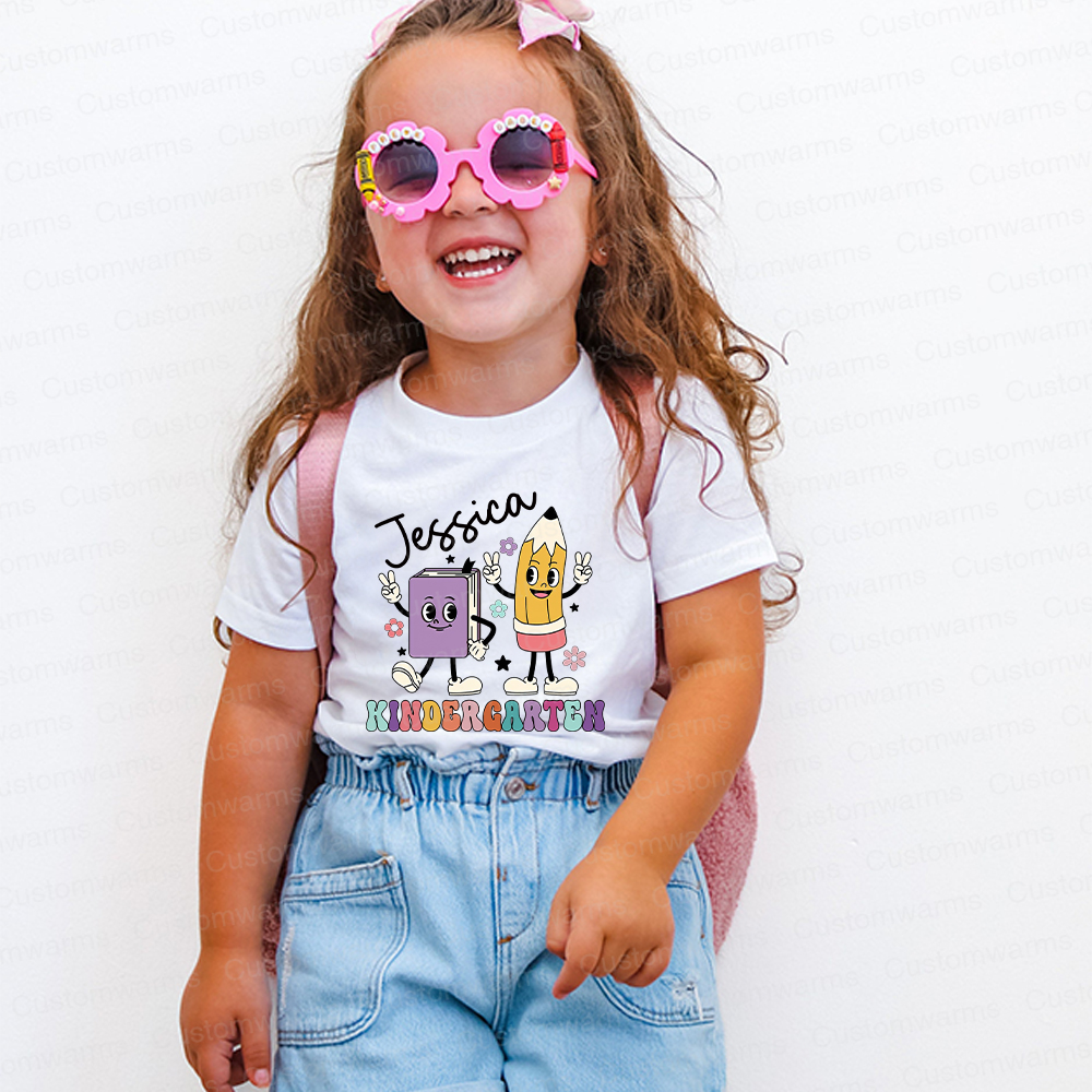 Personalized First Day Of Back To School Shirt | CWSchool32